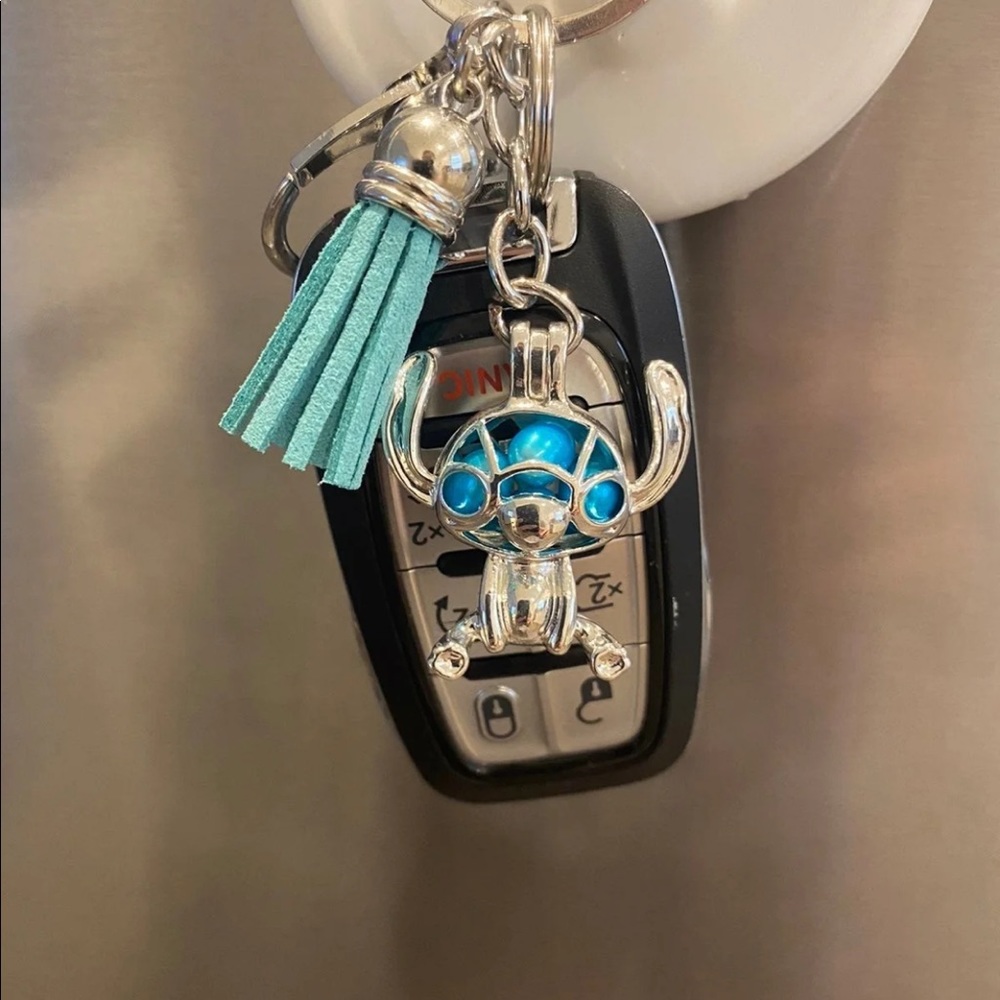Stitch pendant keychain